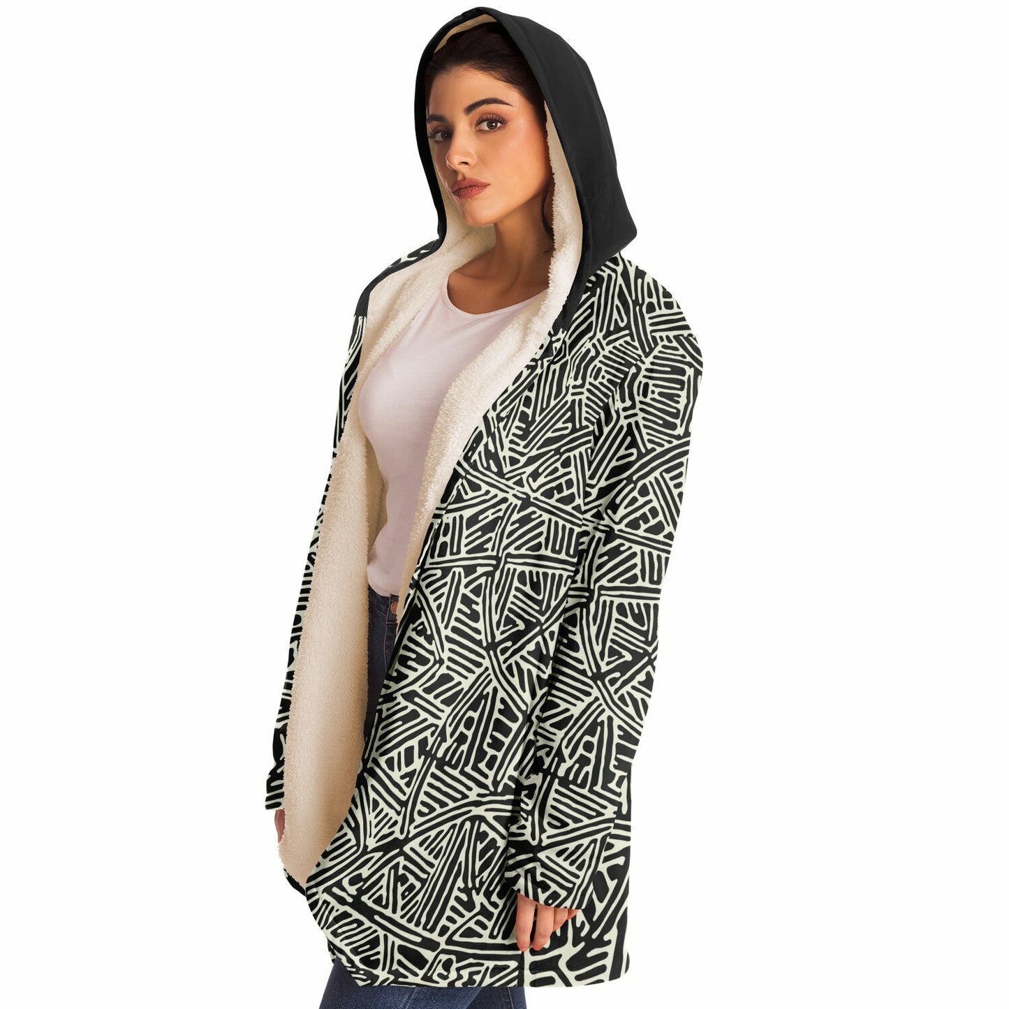 The Far Side Hoodie Cloak - Black Edition