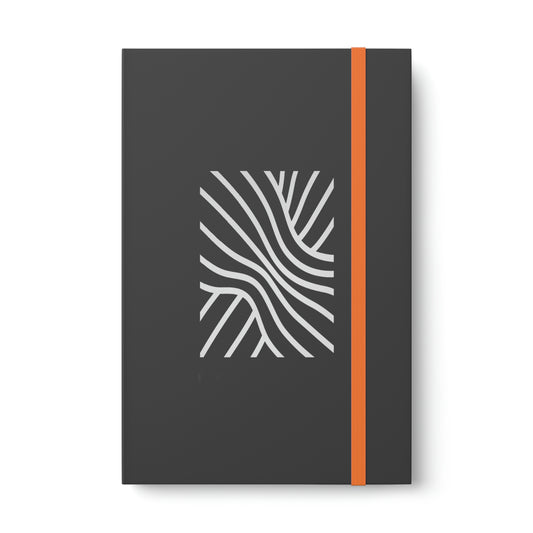 Lonos "Noise" Icon - Color Contrast Notebook - Ruled